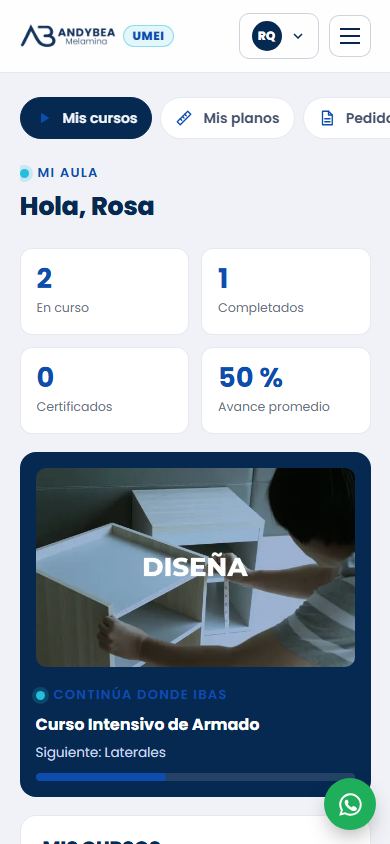 Mi aula en el celular