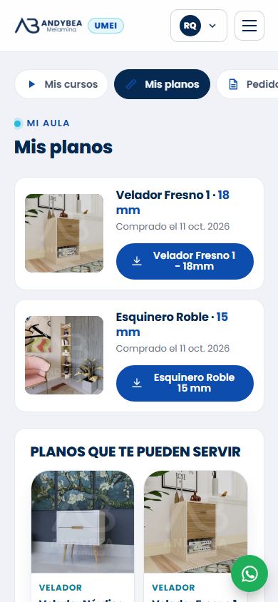 Mis planos en el celular