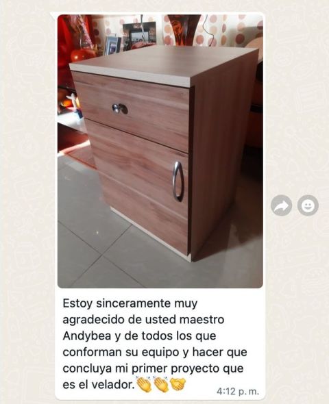 Mueble armado por Guillermo