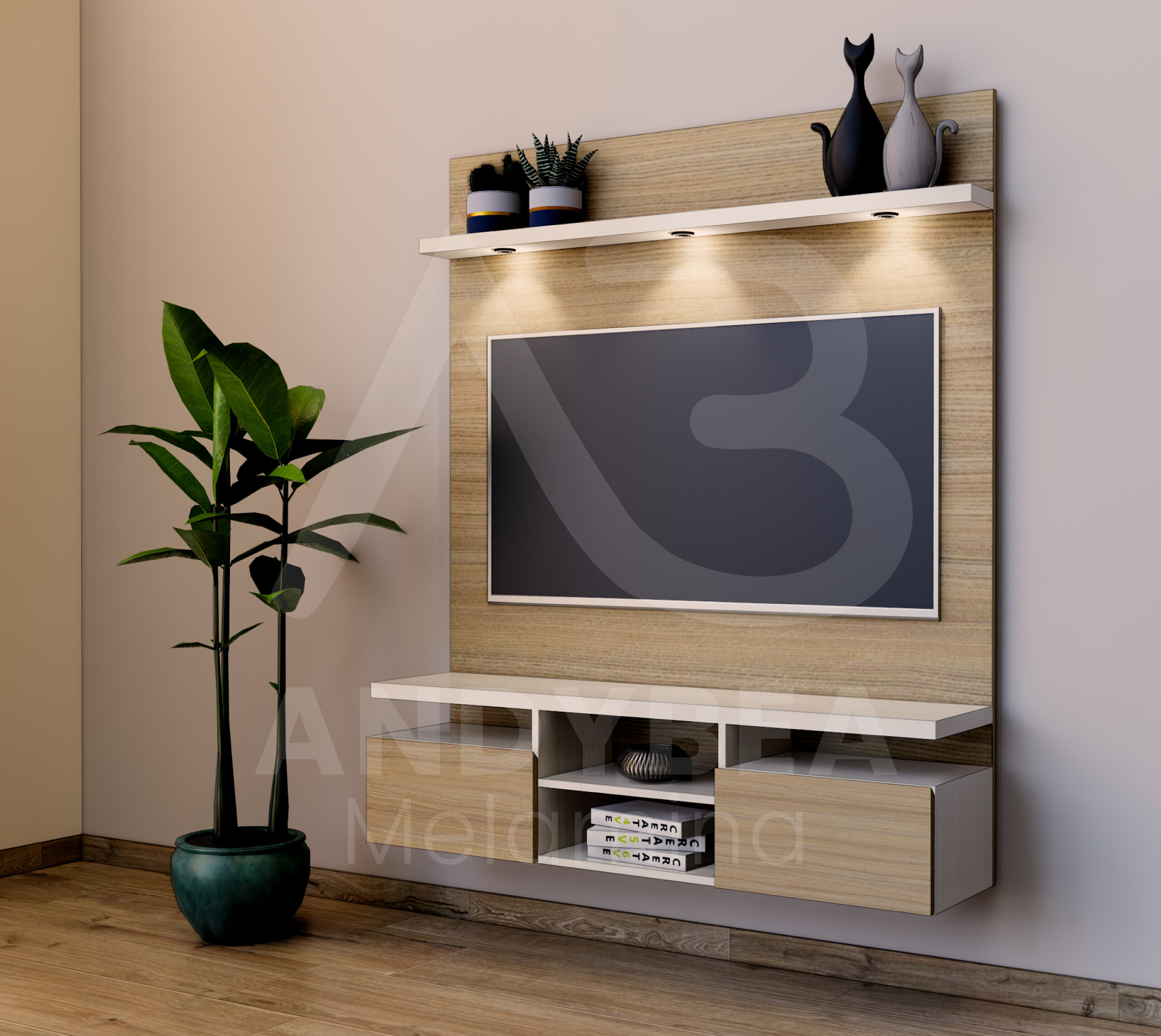 Plano de Estar TV Venezia