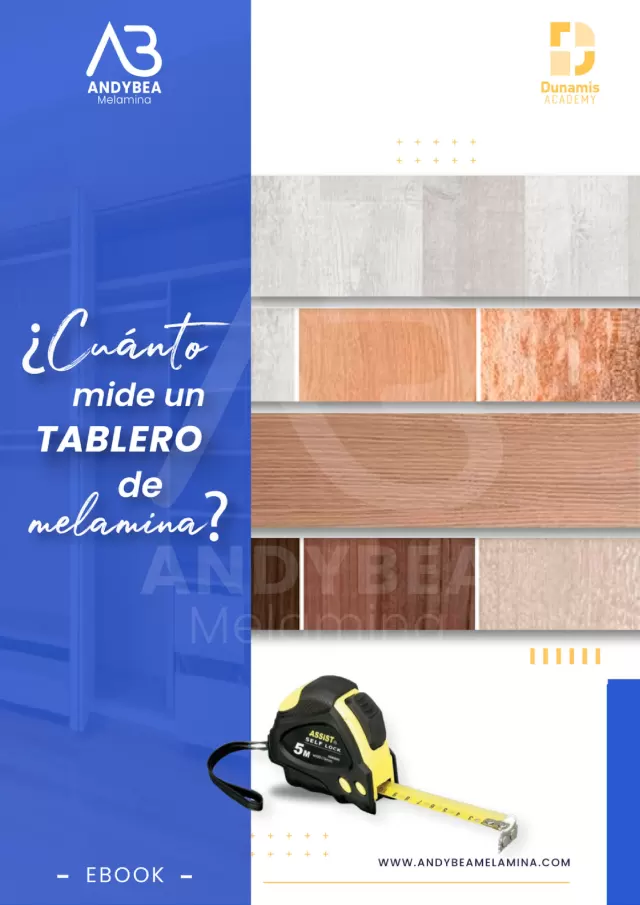 Plano de Cuanto mide un tablero de Melamina