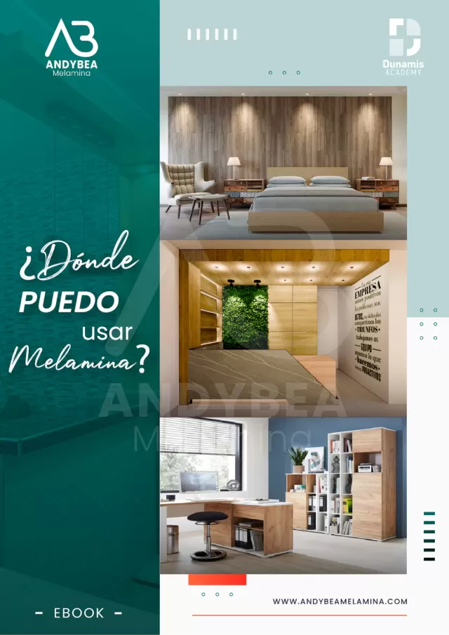 Plano de Donde puedo usar melamina