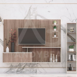 Estar TV Boho + Estante Auxiliar